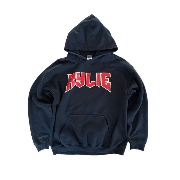 Kylie Jenner Tour Hoodie Black Size L - Picture 1 of 4